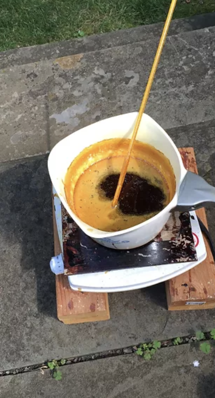 Burgundi Resin Batch